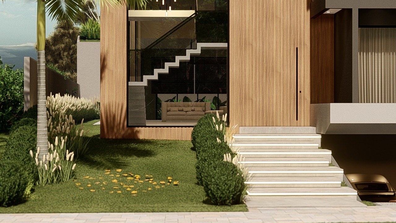 Projeto de terraplanagem residencial finalizado em Embu das Artes